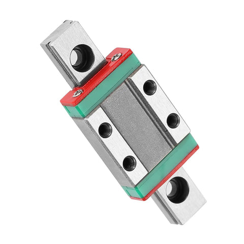 Miniature Linear Rail Guide 9mm Width Slide Block For Small Gear And Precise Linear Movement, Lightweight Interchangeable Ball Retainer