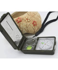Open Survival Compass Kit For Camping And Hiking With Thermometer Hygrometer Led Light Whistle Ruler Magnifier Spirit Level Reflector And Multi Function Tools For Off Grid Backcountry Adventures
