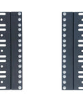 Heavy Duty 5U Rack Converter Adapter Fits 23 Inch To 19 Inch Server Cabinet Rack Mount steel dual mounting brackets.