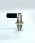 Tough As Nails Precision Lever Index Plunger Pin with locking collar, 180 degree angle for heavy duty tasks.