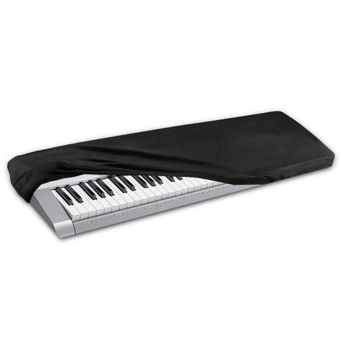 Elastic Keyboard Dust Cover With Bag For 61 To 76 Keys Digital Pianos And JUNO Series Black spandex snug fit on keyboard