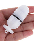 Close-up of white component for 2 Pack Underwater Strobe Signal Lights for Night Dives, LED Diving Beacon Beams, Red Safety Lamp.