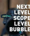 Next Level Precision Scope Level Bubble for Rifle Scopes 34 MM Diameter with MOA Hashmarks Delivers True Vertical Alignment and Cant Error Reduction for Quick Easy Readouts and Sharper Shots for Serious Shooters.