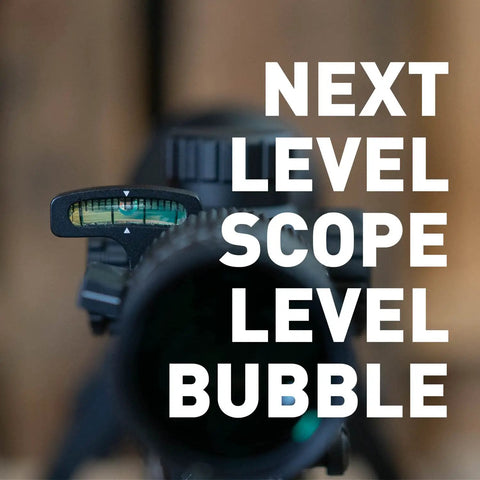 Next Level Precision Scope Level Bubble for Rifle Scopes 34 MM Diameter with MOA Hashmarks Delivers True Vertical Alignment and Cant Error Reduction for Quick Easy Readouts and Sharper Shots for Serious Shooters.