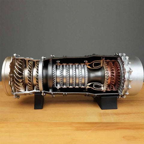 Fighter Turbofan Engine Model Kit That Actually Runs On Its Own Electric Motor 1/20 WS-15 Aircraft Engine Simulation DIY