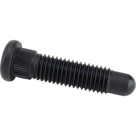 Beefed Up Oversized Wheel Studs With Coarse Threads And Short Knurls Super Tough 5/8 Inch Replacement Hardware For Hot Rods And Work Trucks Set Of Five, showing a single stud with coarse threads.