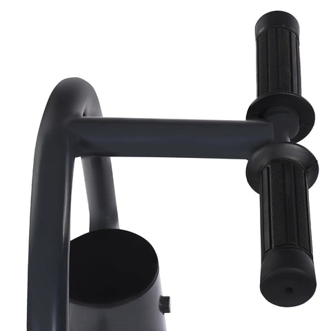 Heavy Duty Furniture Mover Dolly With 1100 Lbs Capacity Easy Glide Industrial Moving Platform handles and grips close-up view.