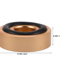 Non Slip Rubber Feet Pads For Kitchen And Cutting Boards, Aluminum Alloy And Rubber Construction, shown close-up