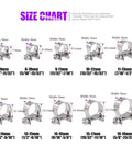 Size chart for 12Pcs 14mm-16mm 304 Stainless Steel Mini Fuel Injection Line Style Hose Clamp Set For Autos, Farming Rigs, Plant Setups, And Construction Gigs - Adjustable, Reusable, Easy To Use Screw Clamp