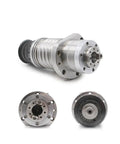 Hardworking Water Cooled CNC Router Spindle Motor 3KW To 5.5KW With BT30 Taper And 10000 RPM high speed showing front and side views.
