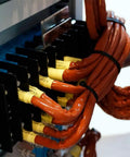 Heavy Duty Yellow 12Mm Heat Shrink Cable Labels That Slide On Smooth As Butter And Lock Down Tight For No Sweat Organization On Every Single Job Site Today on electrical wiring.