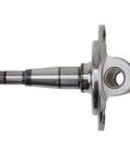 Forged Front Spindles With King Pins For Ford 1928 1948, shown in polished one-piece 4140 steel, round back design.