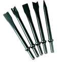 9500 Chisel Bit Kit For 114GQC Edge Series Air Hammer, 5 Piece Set with tapered punch, flat chisel, panel cutter