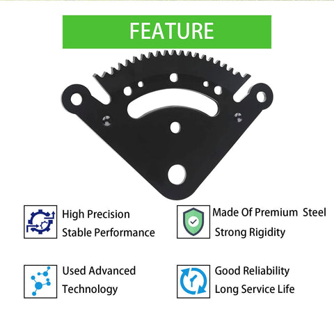 19 Teeth Steering Sector Pinion Gear Rebuild Kit For John Deere Lawn Tractors 102 105 107S 115 125 135 145 155C 190C 92H Series Replacement Direct Fit Kit With 19 Teeth Gears For Plug And Play Easy Install And Long Lasting Performance