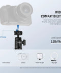 Tiny But Mighty Mini Desk Selfie Stick Tripod for iPhone GoPro Insta360 Android and Webcams with compatibility features shown