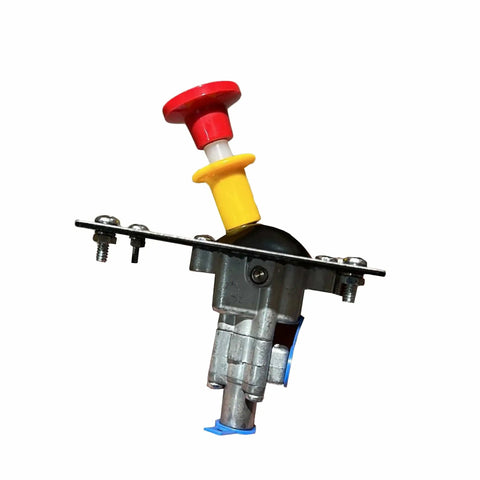 PTO Air Shift Control Valve Three Way With Positive Locking And Spring Loaded Safety Knob One Eighth Inch NPT Port Two Pack Heavy Duty Tough As Nails Replaces Parker Chelsea 328863X 118373 L40716 Ideal For Tractor Hydraulics And Industrial Equipment