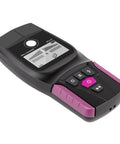 Stud Finder Wall Scanner with LCD Display for Wood, Metal, and AC Wire showing functional buttons and screen.