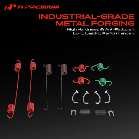Top Tier Rear Side Drum Brake Hardware Kit For Ford F-350 E-350 And Dodge Ram 2500 3500 With Rock Solid Durability To Keep Your Truck Cruising Smooth Without Any Rattle Or Squeak On The Road, rear spring kit