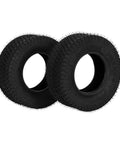 16x6.50 8 Lawn Mower Tires Set Of 2 4PR Turf Tubeless For Lawn And Garden Utility Vehicles Compatible With Most Mowers And Small UT Vs Turf Friendly Grip Pattern And Heavy Duty Traction black tires