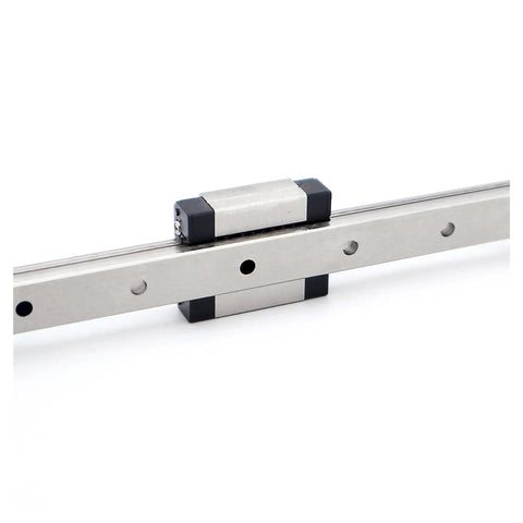 Compact Narrow Linear Guide Block Kit For CNC And 3D Printer Parts, MGN7 To MGN15 Series with rail, smooth low friction sliding
