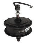 48V 500W Rear Drive Ebike Hub Motor With Brushless Design, Waterproof Metal Housing, side view showing cable connection
