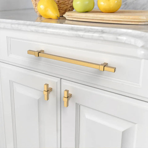 Ten Inch Champagne Bronze Cabinet Pulls Pack Of 10 Sleek Kitchen Cabinet Handles For Cupboards And Drawers Champagne Gold