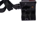 Transmission Shifter Assembly OEM Replacement 238270A1 For Case And New Holland Wheel Loaders DW2 DW3, black plastic housing with braided cable