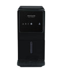 Touchscreen Nugget Ice Maker For Countertop With 33 Lbs Daily Capacity, sleek black finish, front view