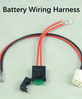 4 Pin 2 Wire Battery Wiring Harness For Dirt Quad Dune Buggy And Ground Force Models Fits MX350 MX400 PR200 Pocket Mod