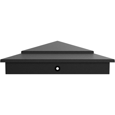 Front view of Go To 45 30 90 Degree Angle Drill Guide for Straight and Angled Holes, aluminum, black finish