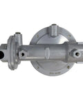 Fairview GR-968C two-stage propane regulator, compact silver metal with inlet and outlet ports