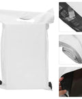 100 Pack White Poly Mailer Bags Thickened Lightweight Envelopes With Strong Adhesive Seal For Clothing Shipping