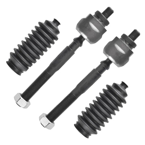 Six Piece Front Tie Rod End Kit With Inner And Outer Ends And Boots For 1996 2000 Honda Civic And Acura EL Direct Fit Replacement