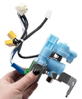 Model-Specific Fridge Water Inlet Valve Assembly With Bracket And Harness For French Door Fridges That Need A Real Exact Fit Not Universal Includes Alternate Part Numbers AP4511357, 2010995, DA62-02291B, DA97-07827E, PS4175482