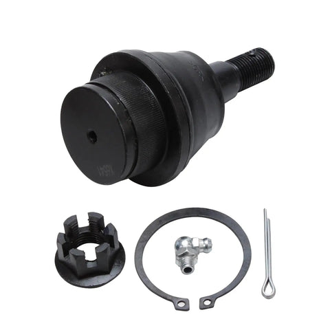 2 Front Lower Ball Joints Replacement For Chevy Silverado 1500 1999-2016 Set, black steel ball joint kit with grease fitting and hardware