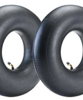 Two Pack Heavy Duty Inner Tubes Fifteen By Six Fits Lawn Mowers Yard Tractors Wheelbarrows ATVs And More With TR87 Bent Valve Stem