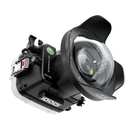 Underwater Housing For Sony FX3 FX30 With WA005A Dome Port Kit 40m Waterproof Scuba Case Rugged Aluminum Pro Grade Build
