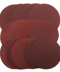Get The 20 Piece Set Of Killer Six Inch Sanding Discs With Hook And Loop Backing for heavy work on wood, metal, and composites.
