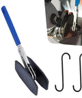 Ratchet Style Brake Caliper Press Tool In Steel, Piston Separation And Compression Wrench With Two Hooks for Cars And Trucks