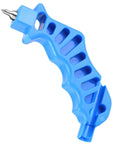 Blue Handy Drip Irrigation Hole Punch And Fitting Insertion Tool One Quarter Inch Two In One Dropper Punch For Tubing with metal tip