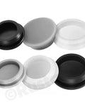 Top Rack 120 Pc Clear Rubber Hole Plugs Kit With 9 Sizes Silicone Snap Lock Seals Waterproof Sealing Buttons For Kitchen Furniture Diy Fixes Perfect Stuff, assorted sizes