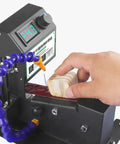 Mini Belt Sander And Polishing Machine Electric Professional Knife Sharpener One Click Adjustment 0.6 To 6mm Drill Chuck for wood polishing.