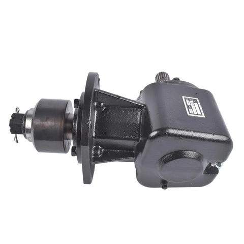 Side view of Direct Replacement Gearbox For 2510 Model Side Gearbox With One Point Three Eight Inch Input Shaft And Twenty One Spline Two Inch