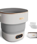 20 Liter Portable Washing Machine Delivering No Sweat Performance And Sweet Compact Build Coupled With Fast Spin Dryer Cycle For Modern Apartments And Delicates, featuring a sleek design with control panel.