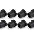 Heavy Duty Eight Piece Suspension Control Arm Bushing Kit Built Different For Smooth John Deere Gator Xuv 625i 825i 855d Cruising With Quick Fit M158746 Drop In Swap Out, eight black bushings.