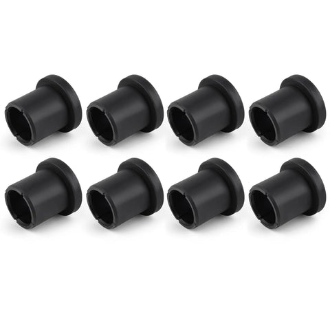 Heavy Duty Eight Piece Suspension Control Arm Bushing Kit Built Different For Smooth John Deere Gator Xuv 625i 825i 855d Cruising With Quick Fit M158746 Drop In Swap Out, eight black bushings.