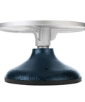 HighFree 7-inch sculpting wheel with blue metal base and rotating silver turntable