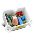 Washer Noise Filter Assembly 6201EC2002U Direct Replacement for Drum Washers No Brainer Install Keeps Spins Quiet and Smooth Reduces Voltage Surges Stable Operation Easy Plug And Play Fit, white plastic housing with copper coils