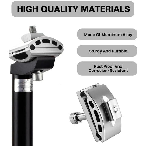 Aluminum Alloy Bike Seat Clamp Universal Post Clamp Replacement For Mountain And Road Bikes Built Tough Durable Rust Resistant