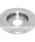 Rear Solid Brake Rotor with Forged Flange for Precise Fit Induction Hardened Raceways and Multi Lip Seals, front view